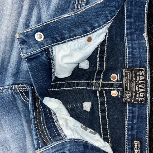 Men salvage jeans size 33x24 - Picture 3 of 3